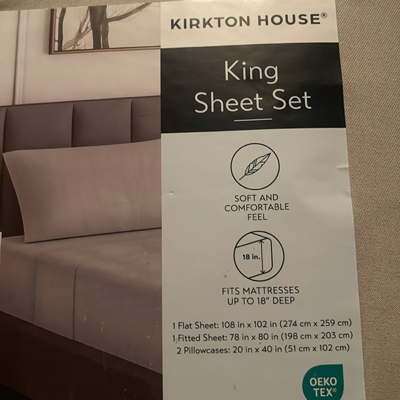 King Sheet Set - Picture 2 of 4